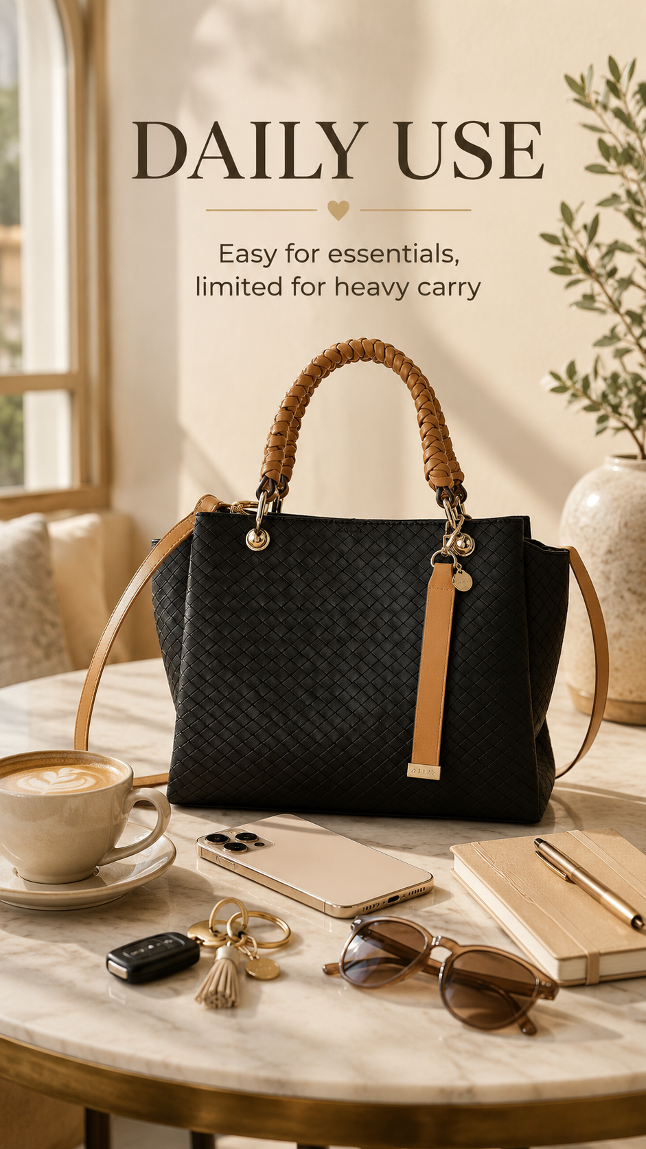 ALDO Gloadithh Tote Bag daily use experience for errands office light days and dinner plans