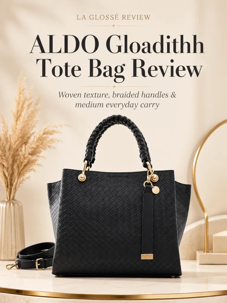 ALDO Gloadithh Tote Bag Review: Woven Texture Medium Handbag
