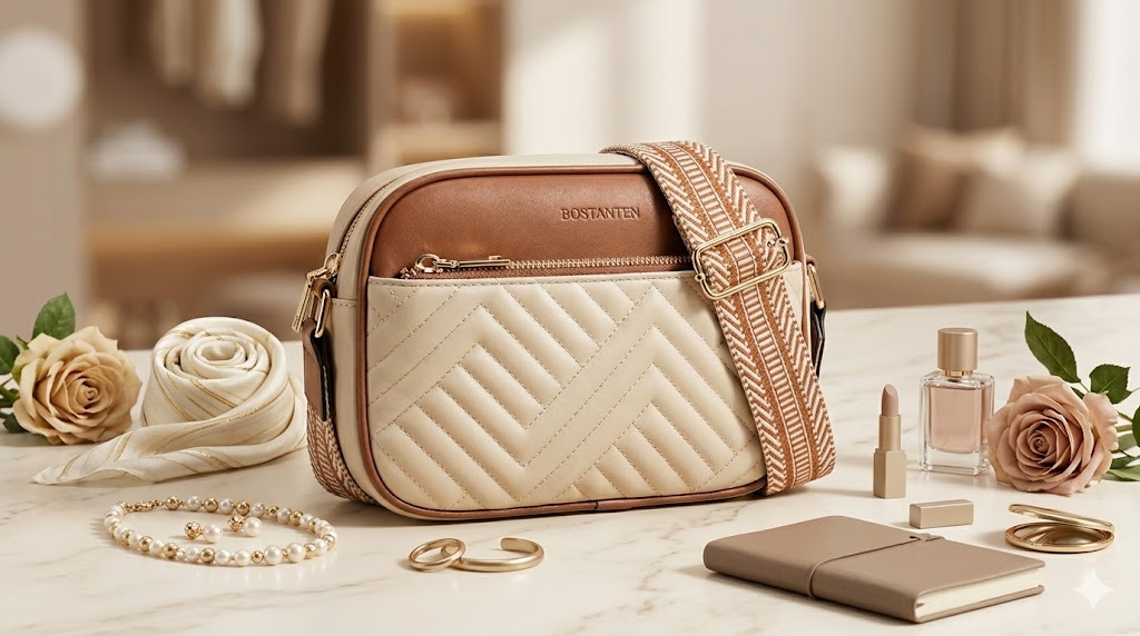 BOSTANTEN Quilted Crossbody Bag Review
