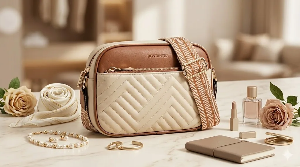 BOSTANTEN Quilted Crossbody Bag Review