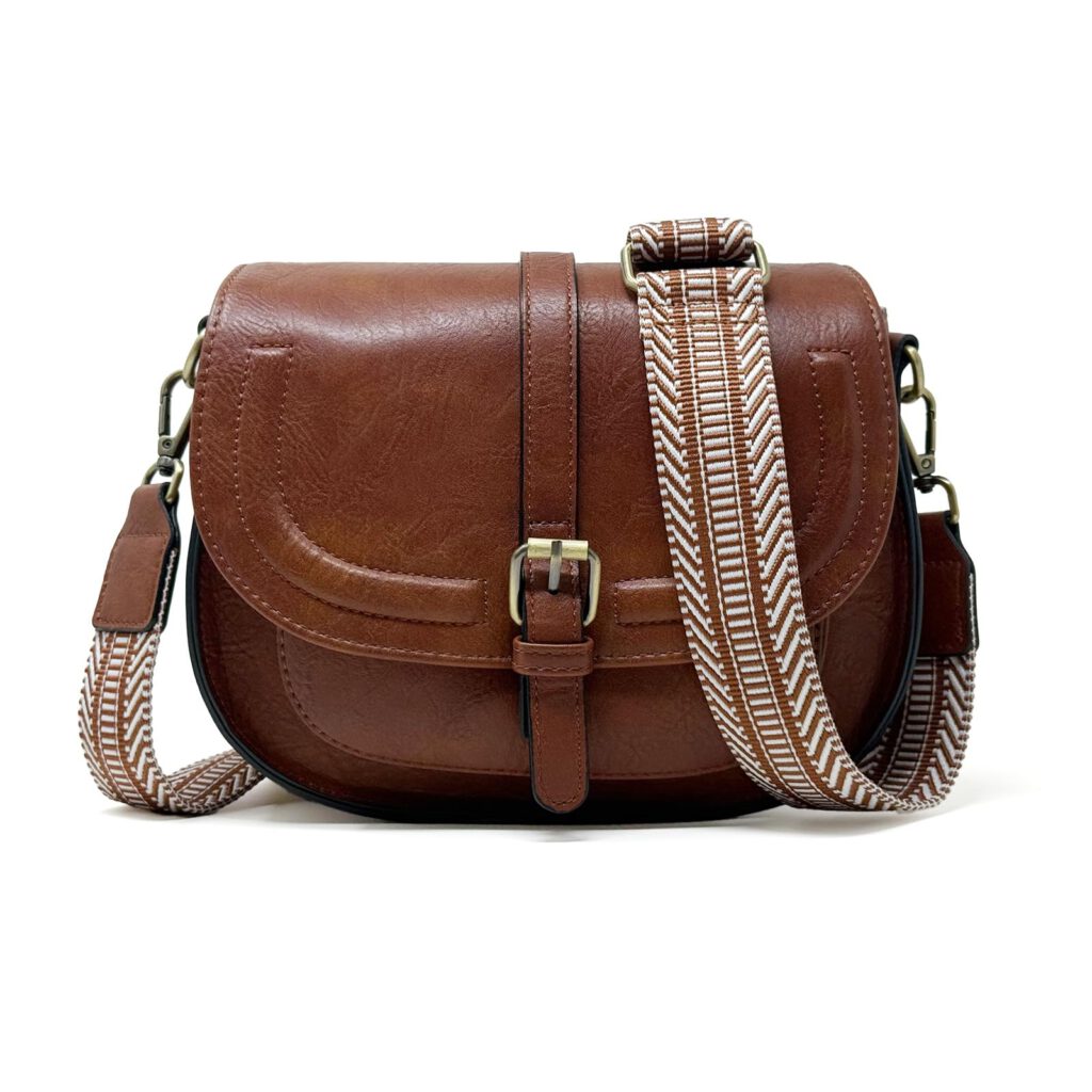 AFKOMST Lunéra Vintage Saddle Crossbody