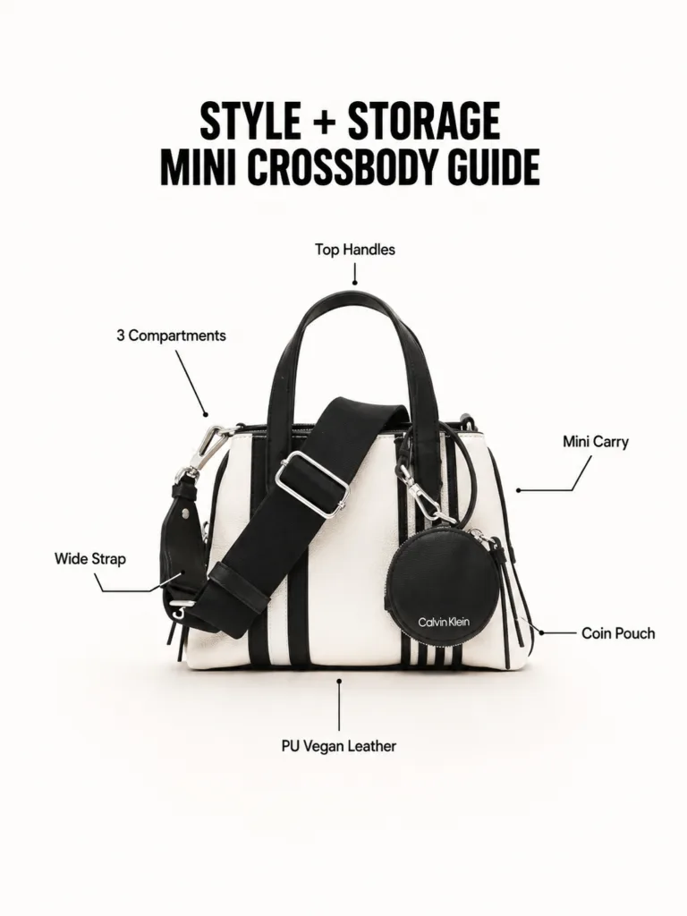 Calvin Klein Millie 2-in-1 Triple Compartment Mini Satchel Crossbody Review