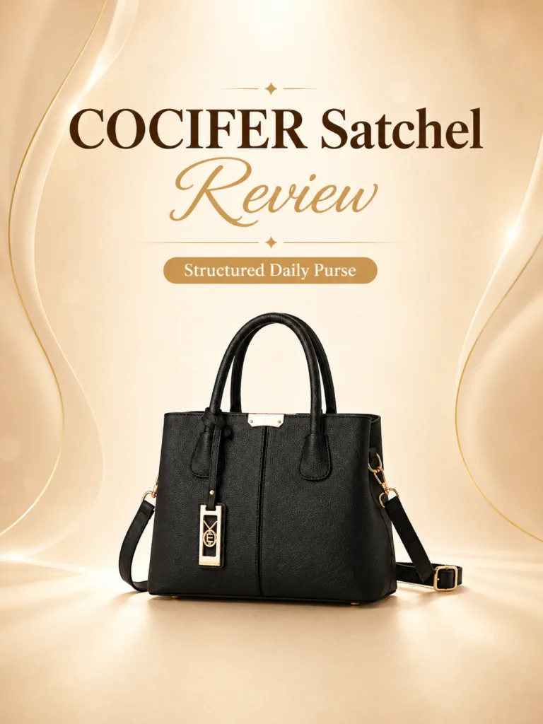 COCIFER Top Handle Satchel Review: Structured Daily Purse for Work & Everyday Use