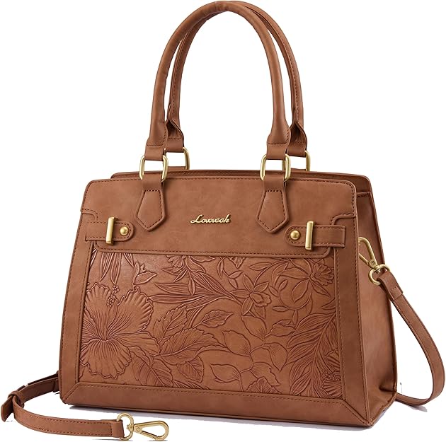 Retro Embossed Brown