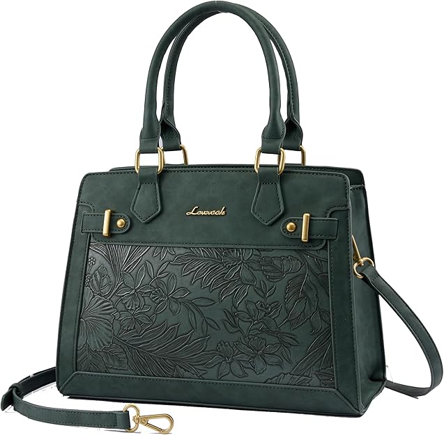 Retro Embossed Green