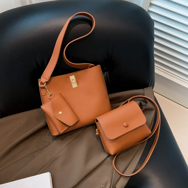 Soléna 3-Piece Everyday Shoulder Bag Set