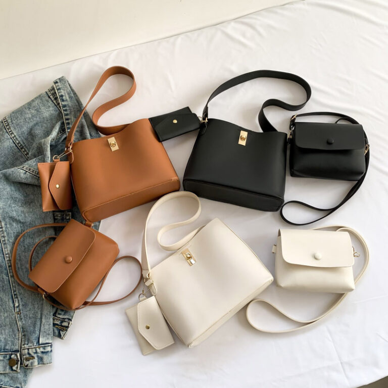 Soléna 3-Piece Everyday Shoulder Bag Set