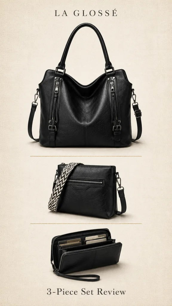 TANTOMI Women’s Large 3-Piece Handbag Set: Honest Review, Specs & Buyer Guide