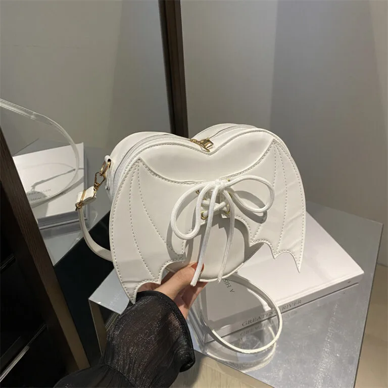 Valléra Bat Wing Heart Crossbody Bag for Women