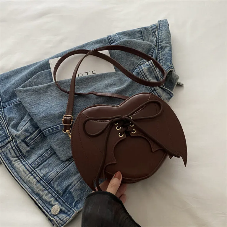 Valléra Bat Wing Heart Crossbody Bag for Women