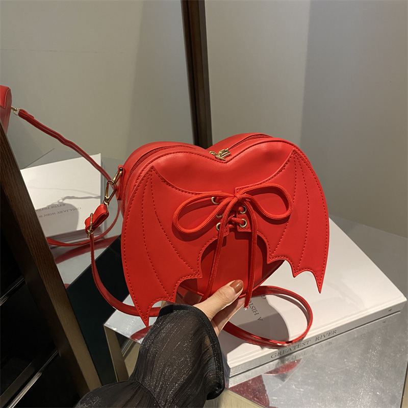 Valléra Bat Wing Heart Crossbody Bag for Women